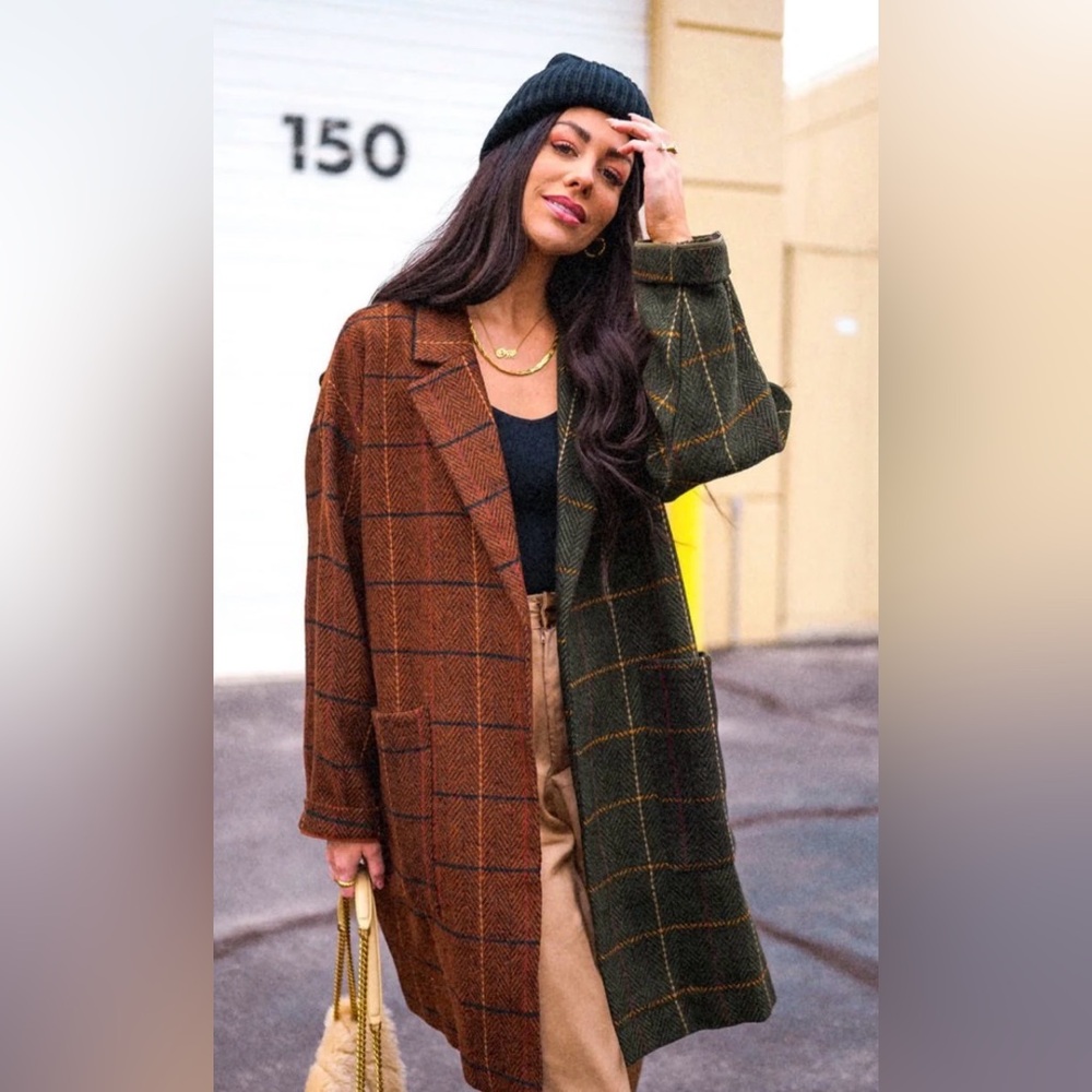 Dressed in Lala - Scorpio OG Half + Half Oversized Coat